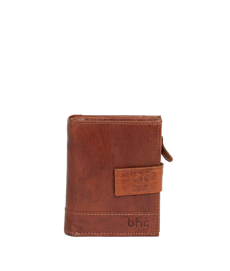 BHC Nordic Leather Wallet Kim Cognac