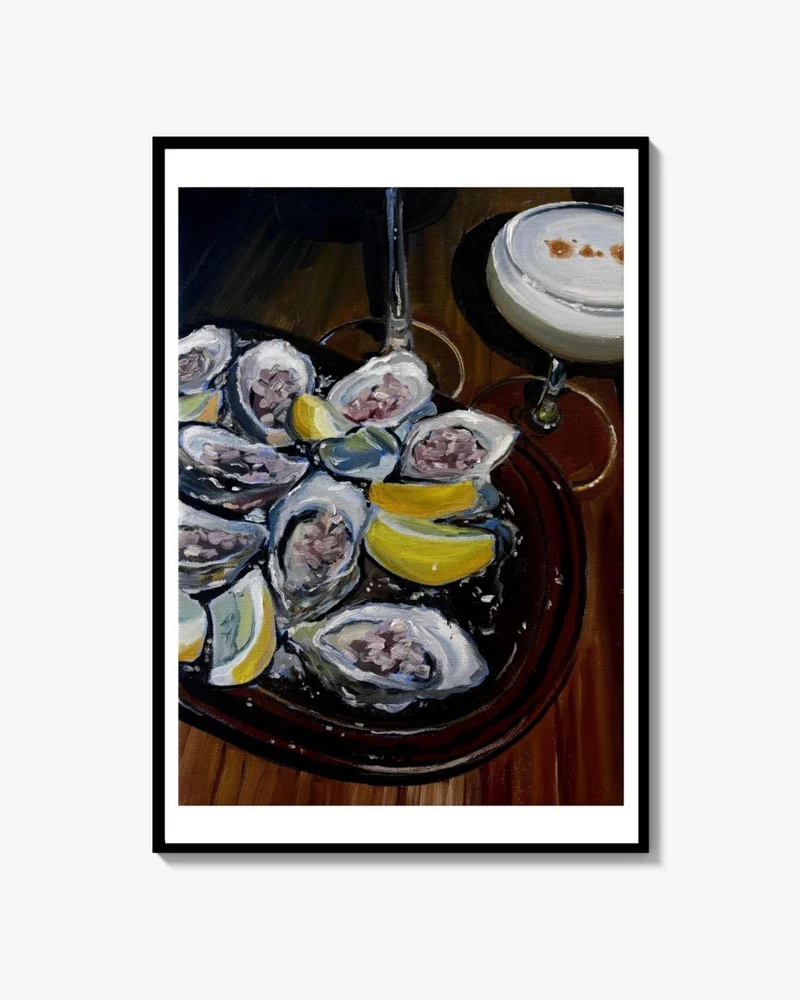 ”Oysters 01”- print