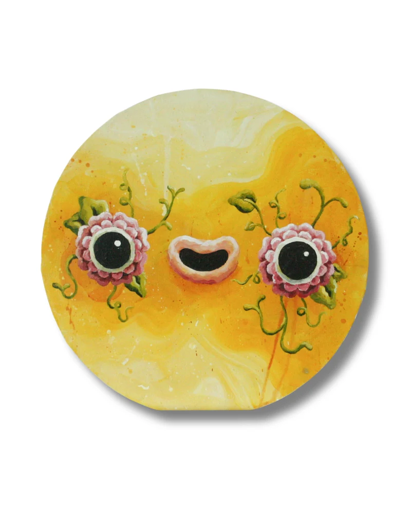 I like the way you see things, Original popsurrealism lowbrow popart målning på duk