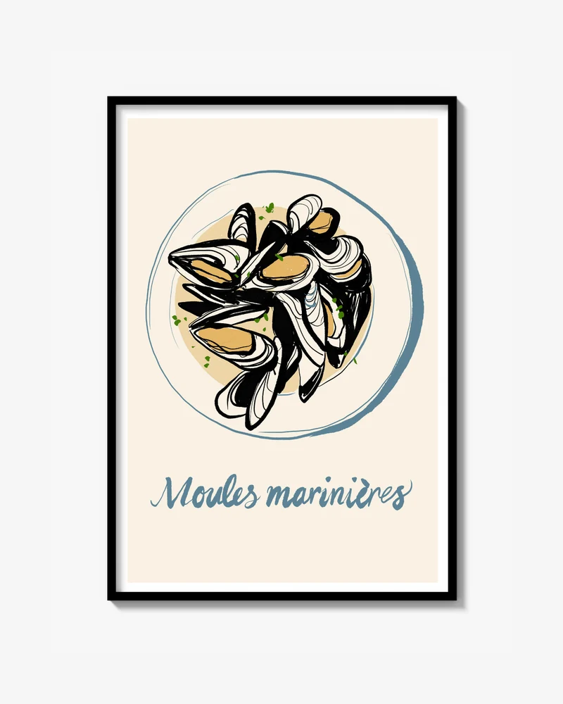 Moules marinieres Print