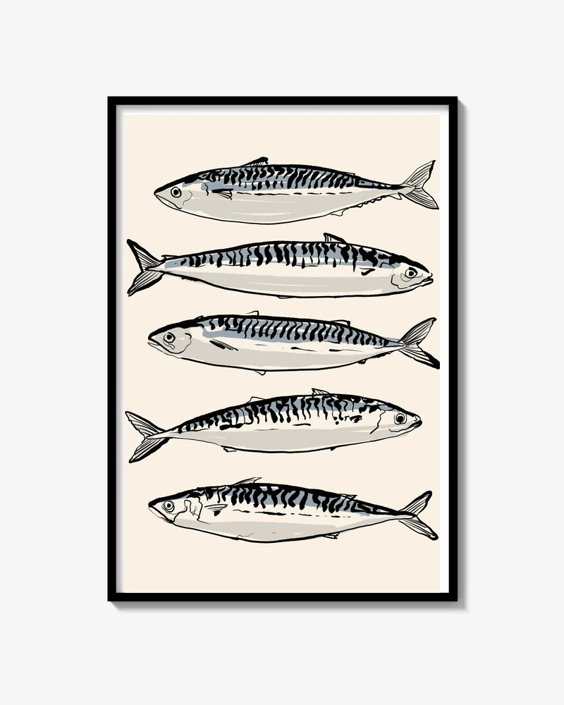 Mackerels Poster