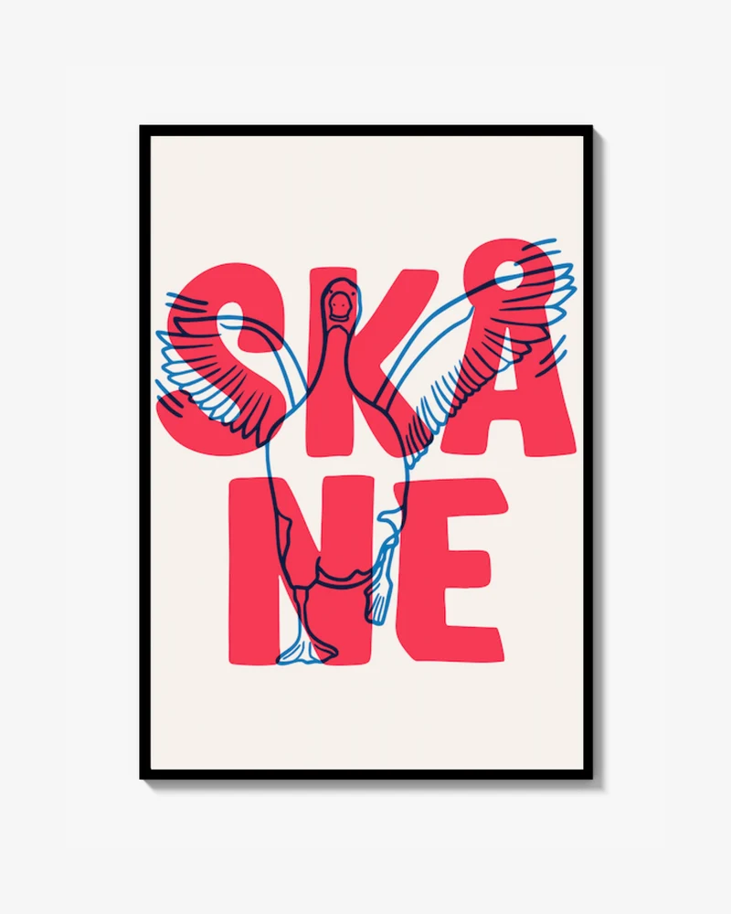 Skåne Gås Print