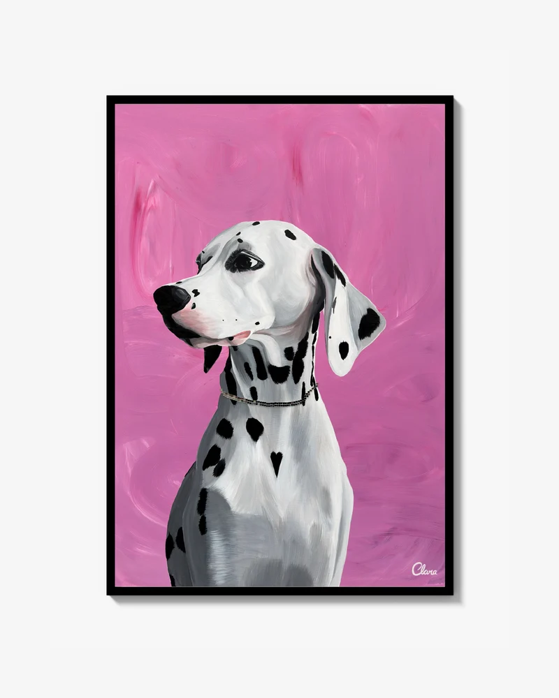 Spotify - Dalmatian Fine Art Print (NO PRINT FILE)