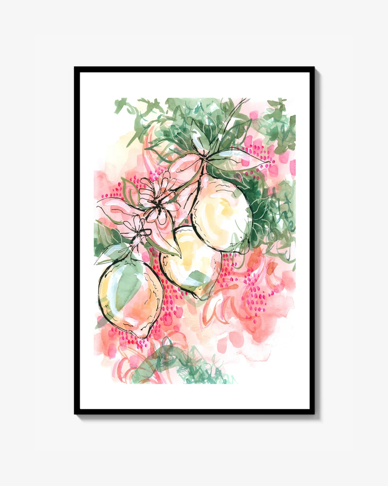 Lemon Grove Fine Art Print