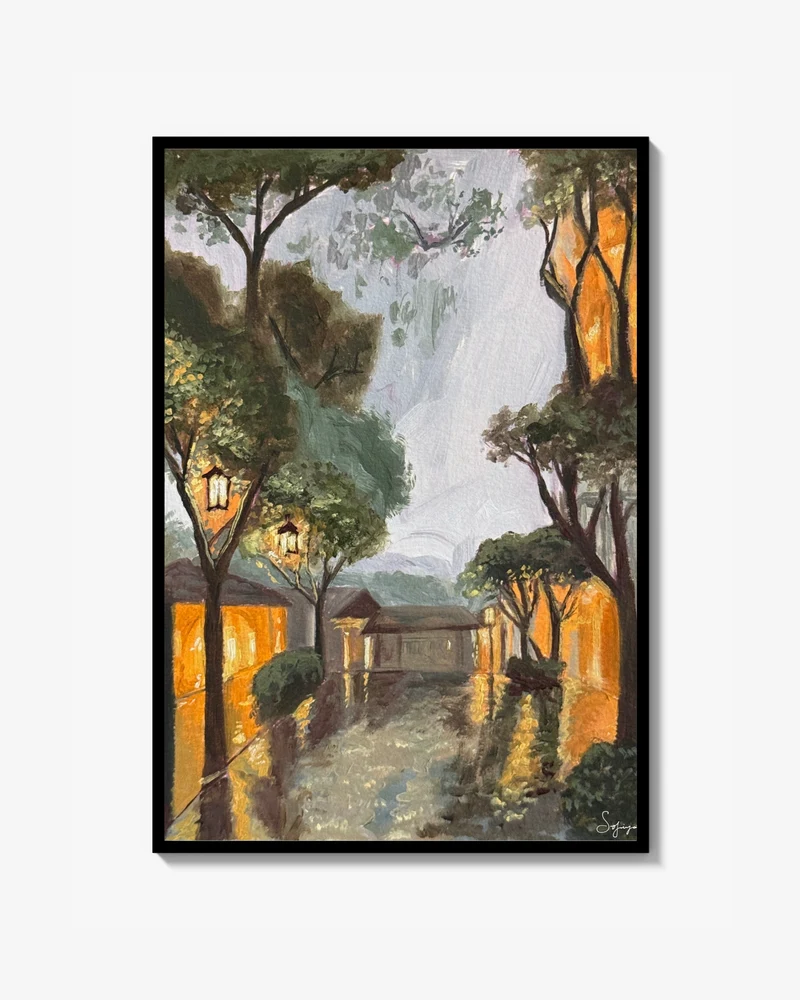 Rainy Streets Poster