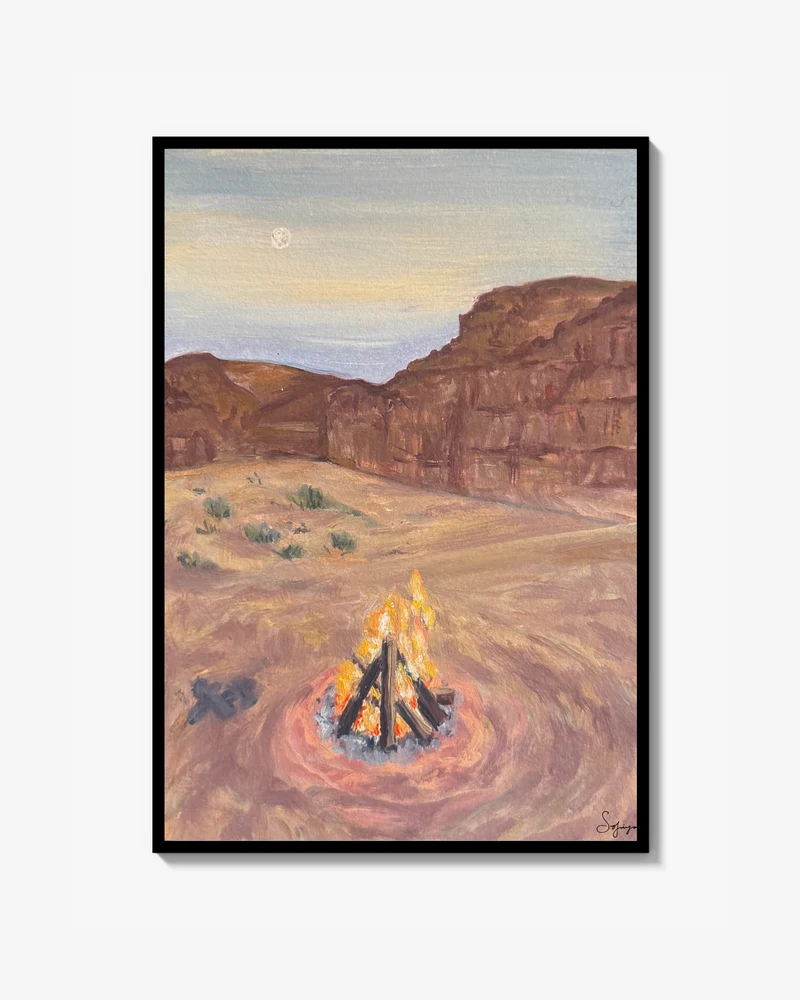Campfire Poster