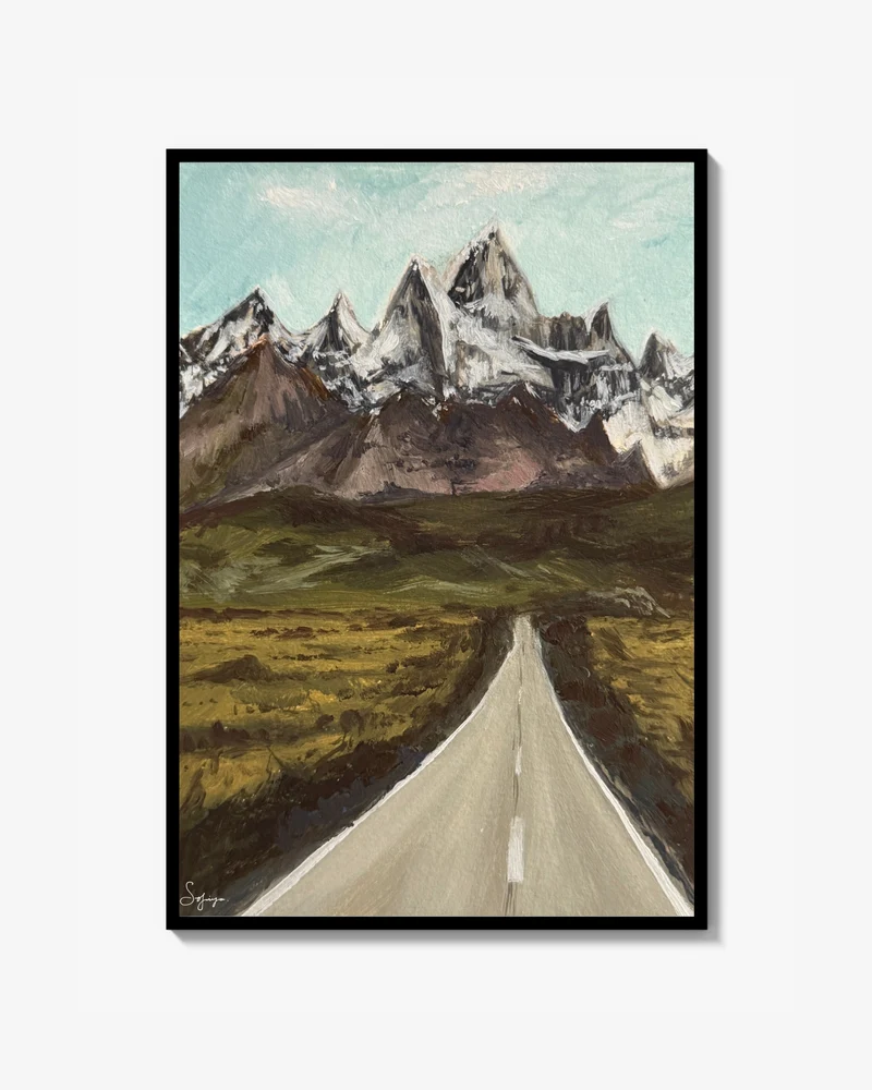 Road to the Mountains Poster