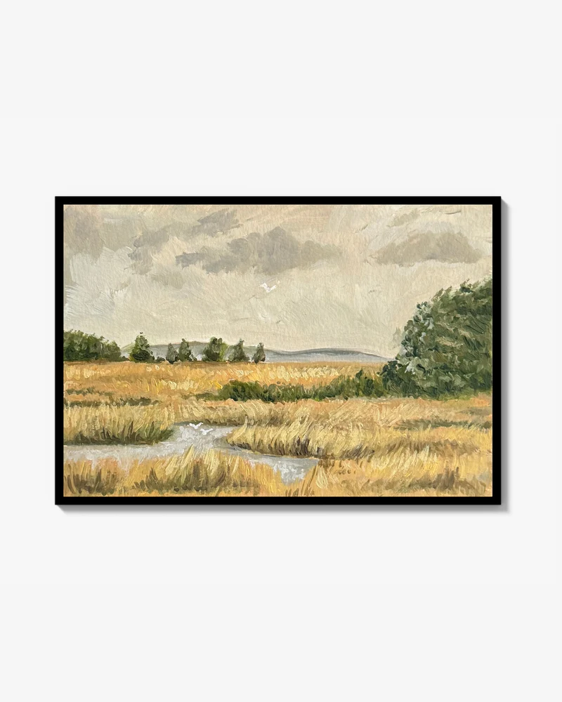 Autumn Fields Poster