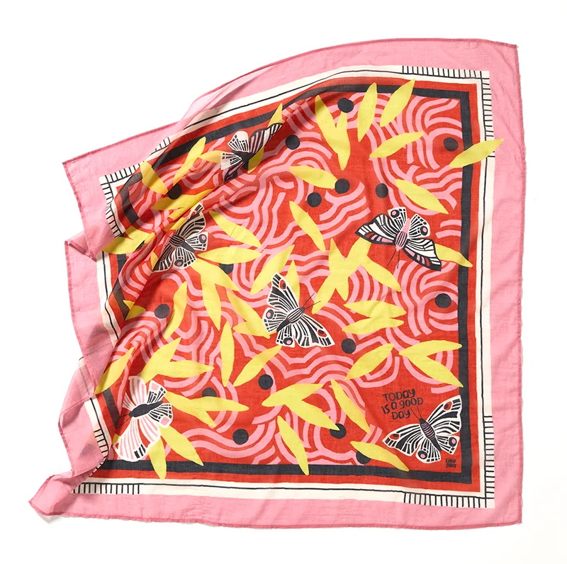 Liten Scarf "Good day"