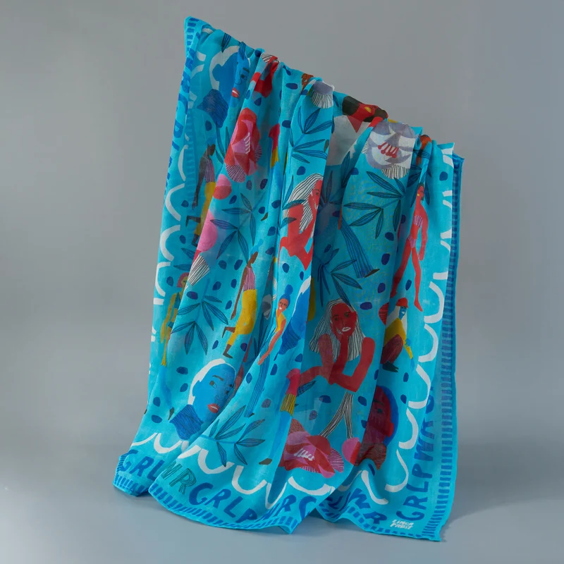 Scarf "GRL PWR"