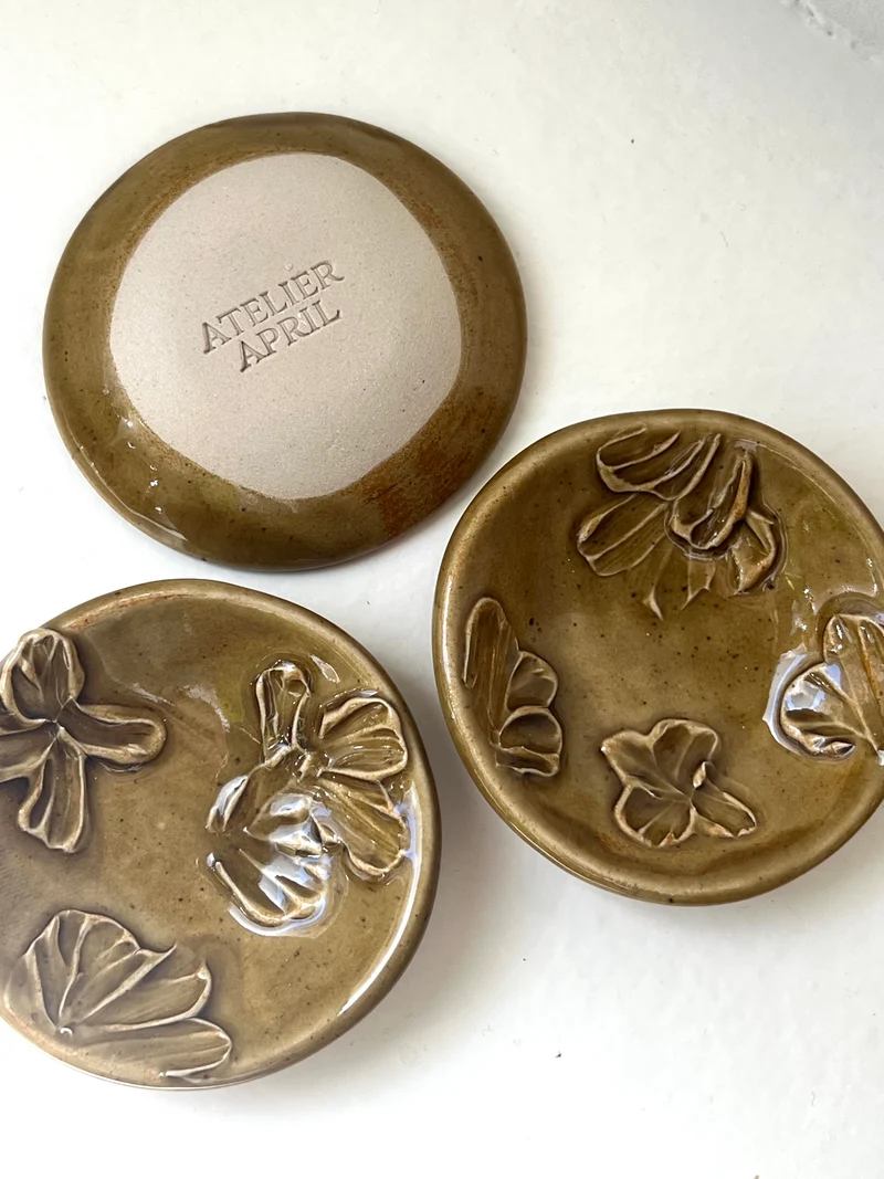 Earth Bloom Keramik Skålset – Set om 3