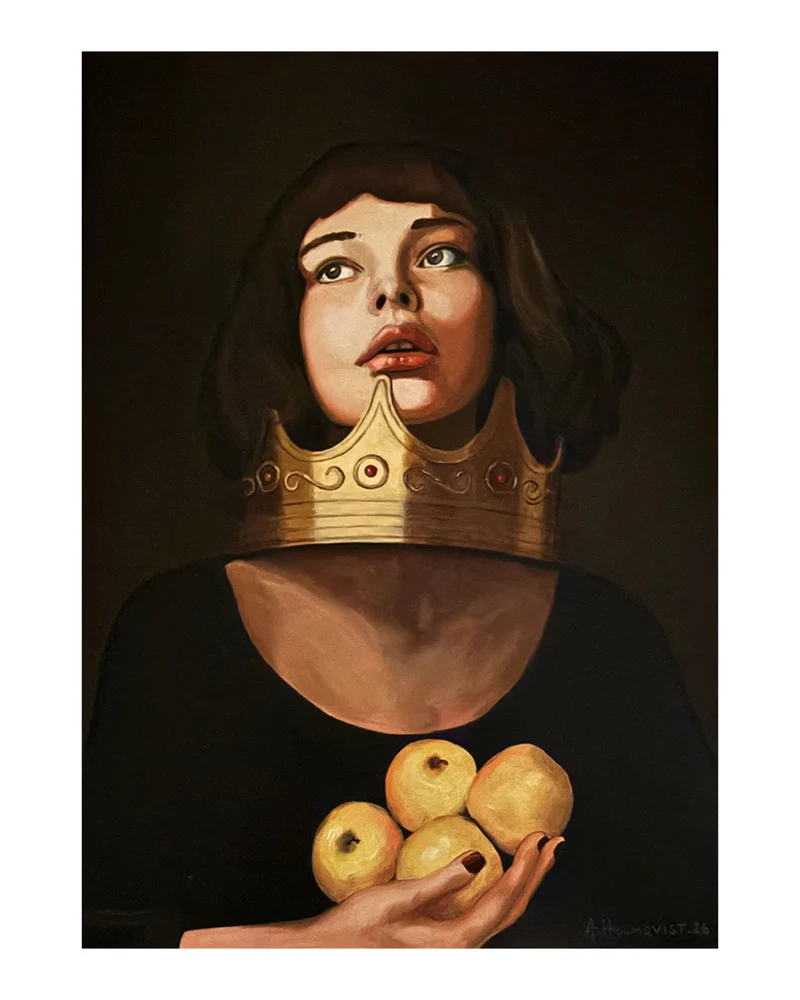 The Crown and the Apples – Original Målning