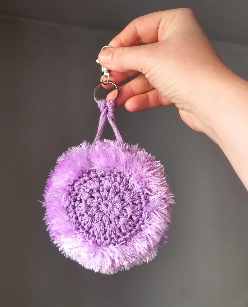 Snus bag, Plush - Purple