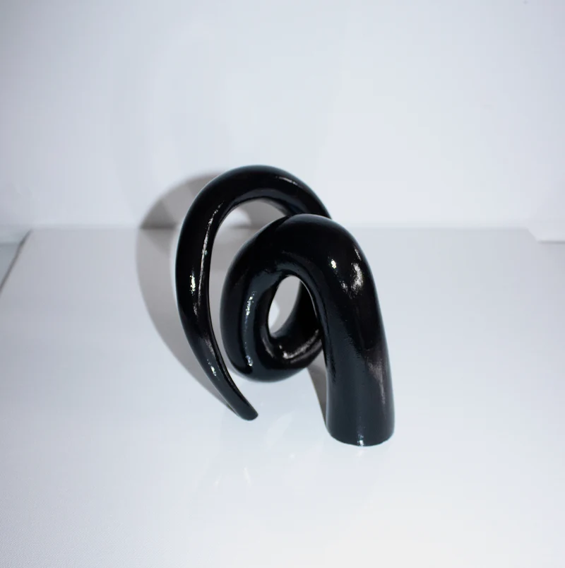 Contorted S Glansig Svart