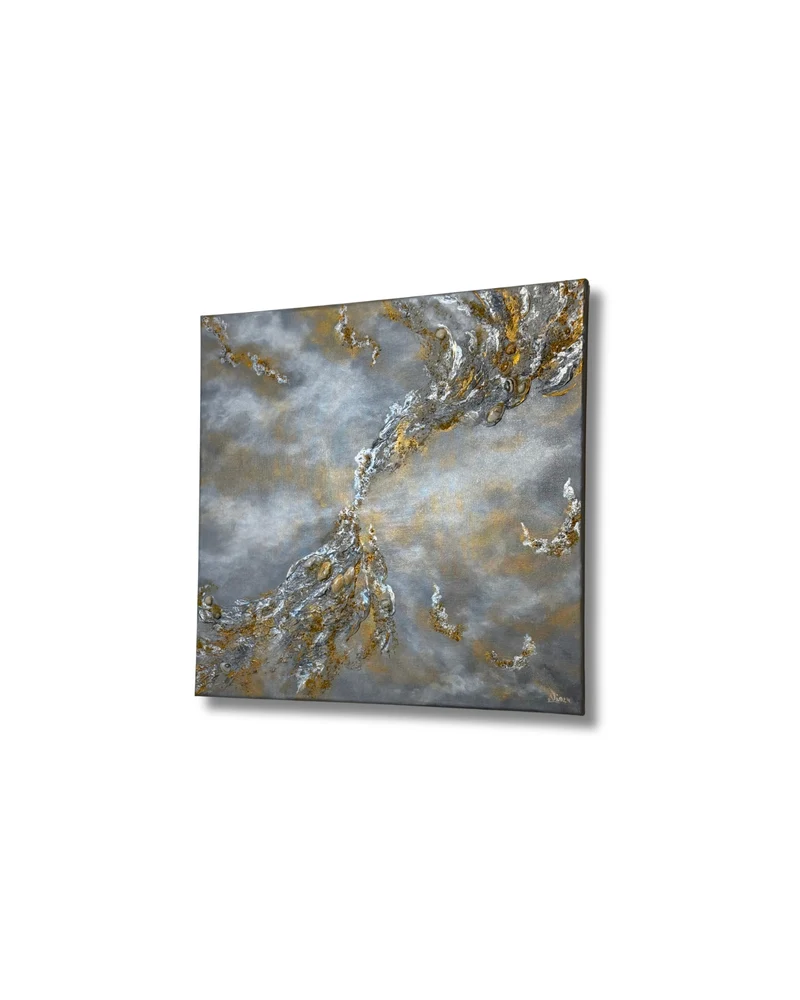 In the Depths of the Sky - Original Konstverk i blandteknik