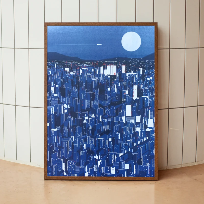 Midnigt City Art Print