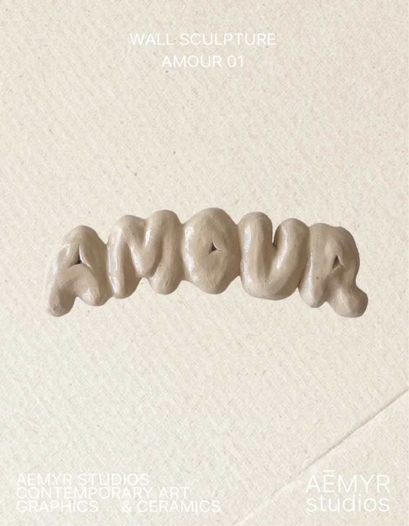 Väggskulptur Amour
