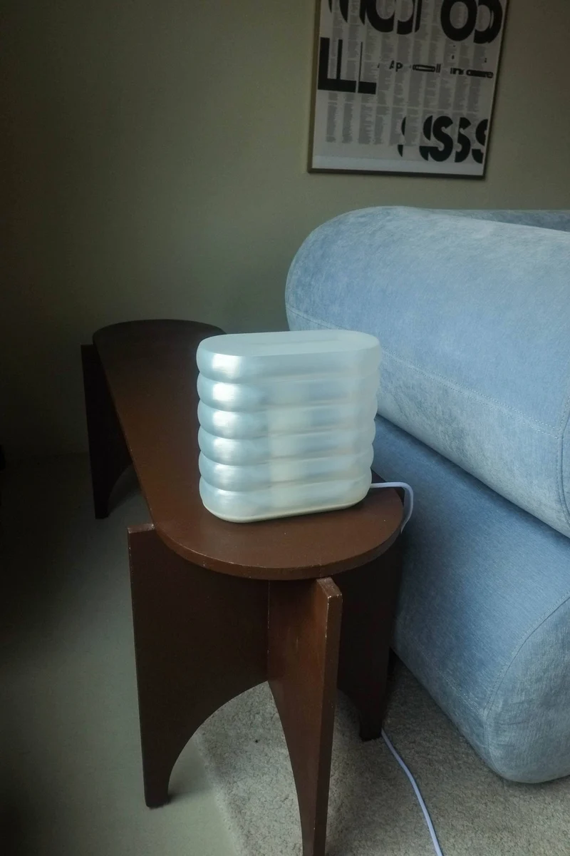 The Galby Lamp | 3D-printad Interaktiv Glas-Tegel Inspirerad Design