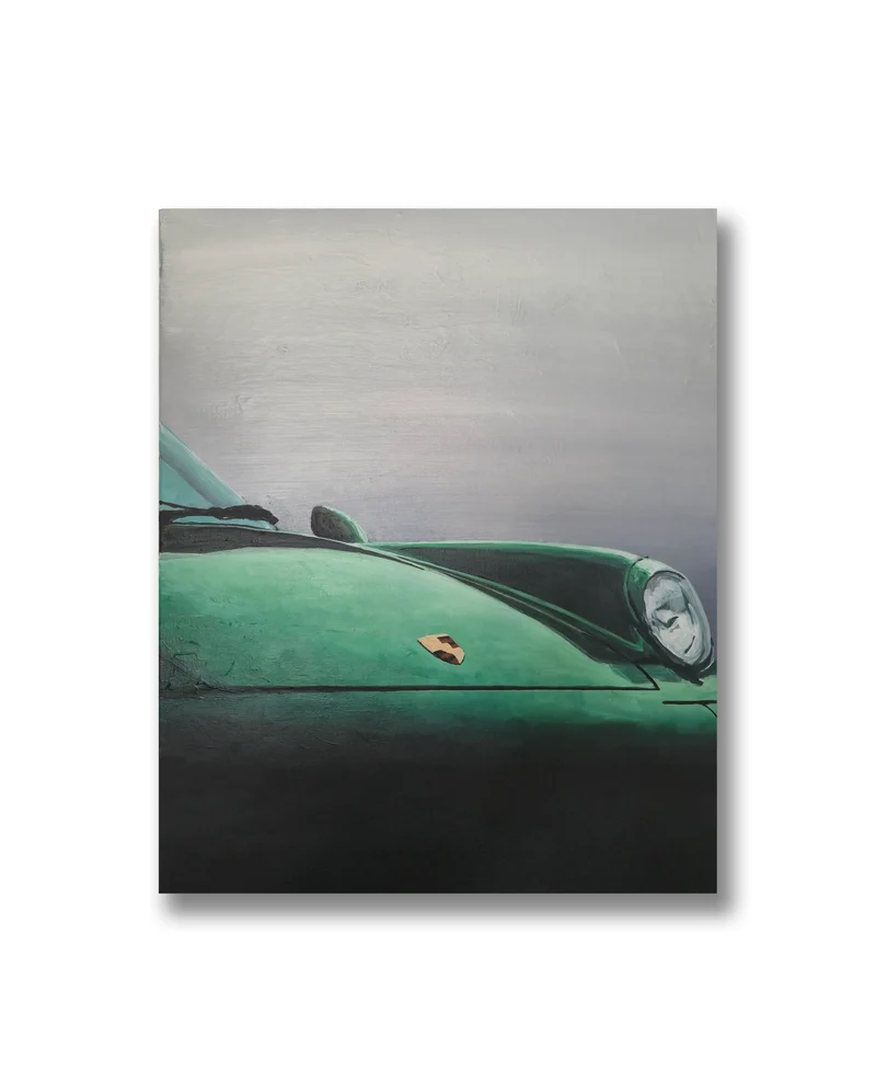 Green Porsche - Original