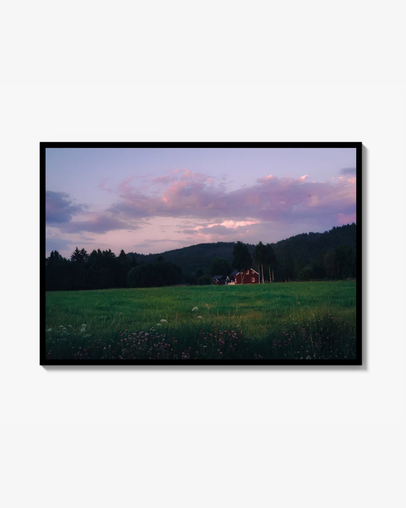 Norway trip - clouds Print