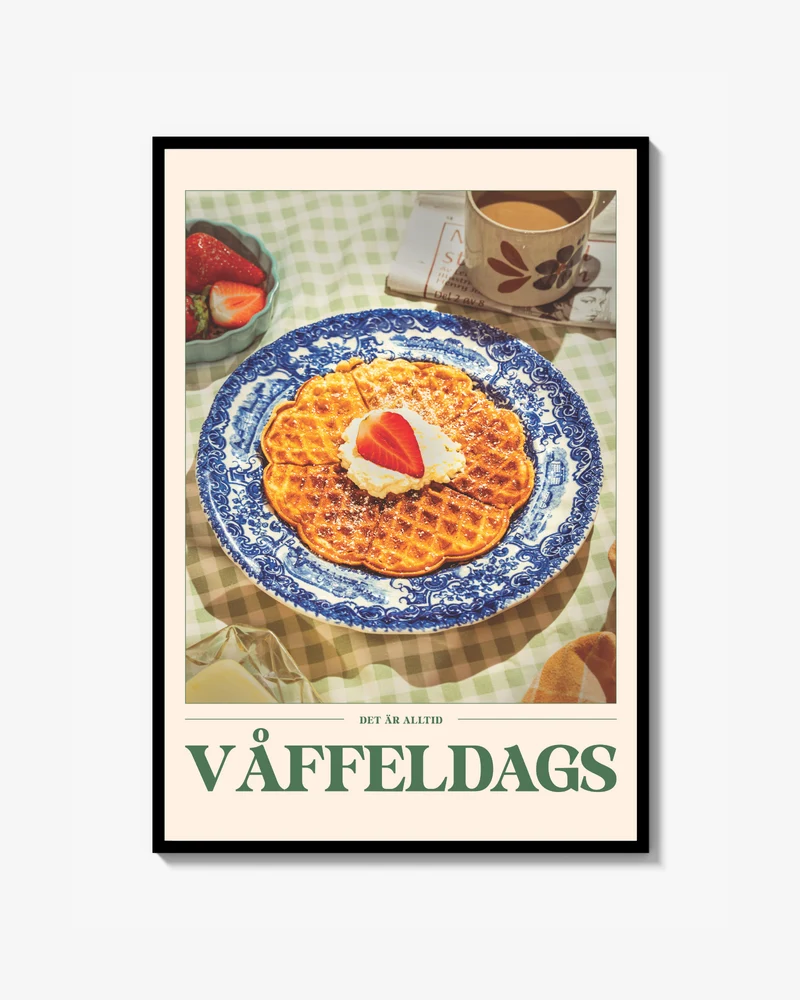 Våffeldags Print