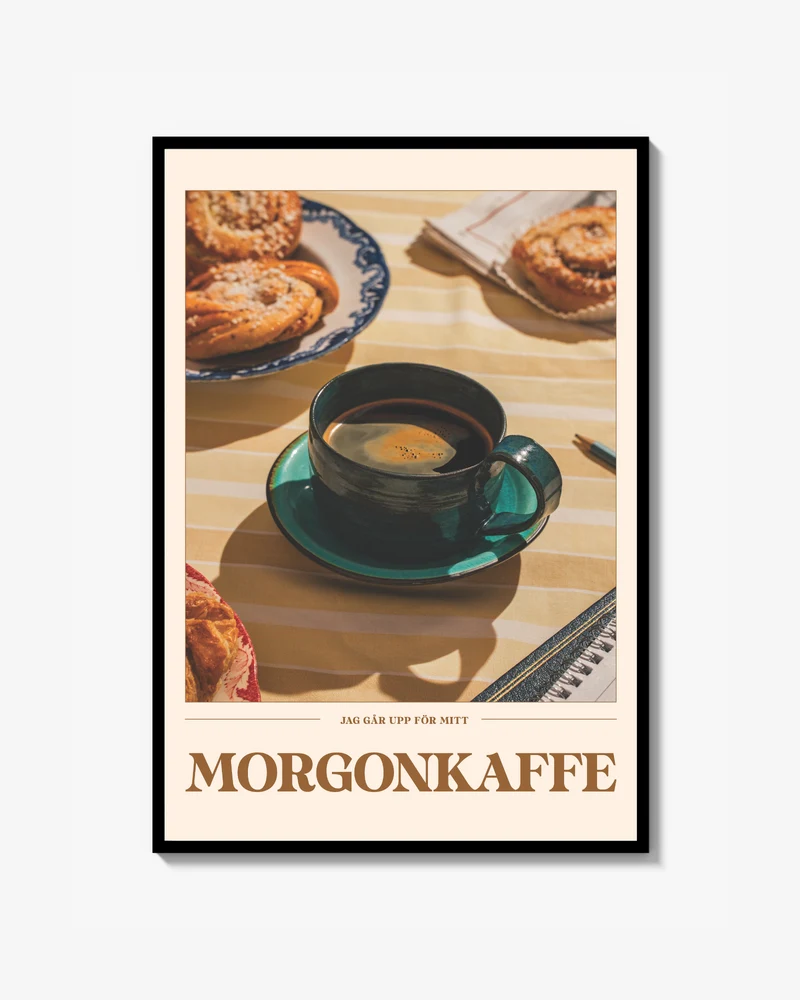 Morgonkaffe Print