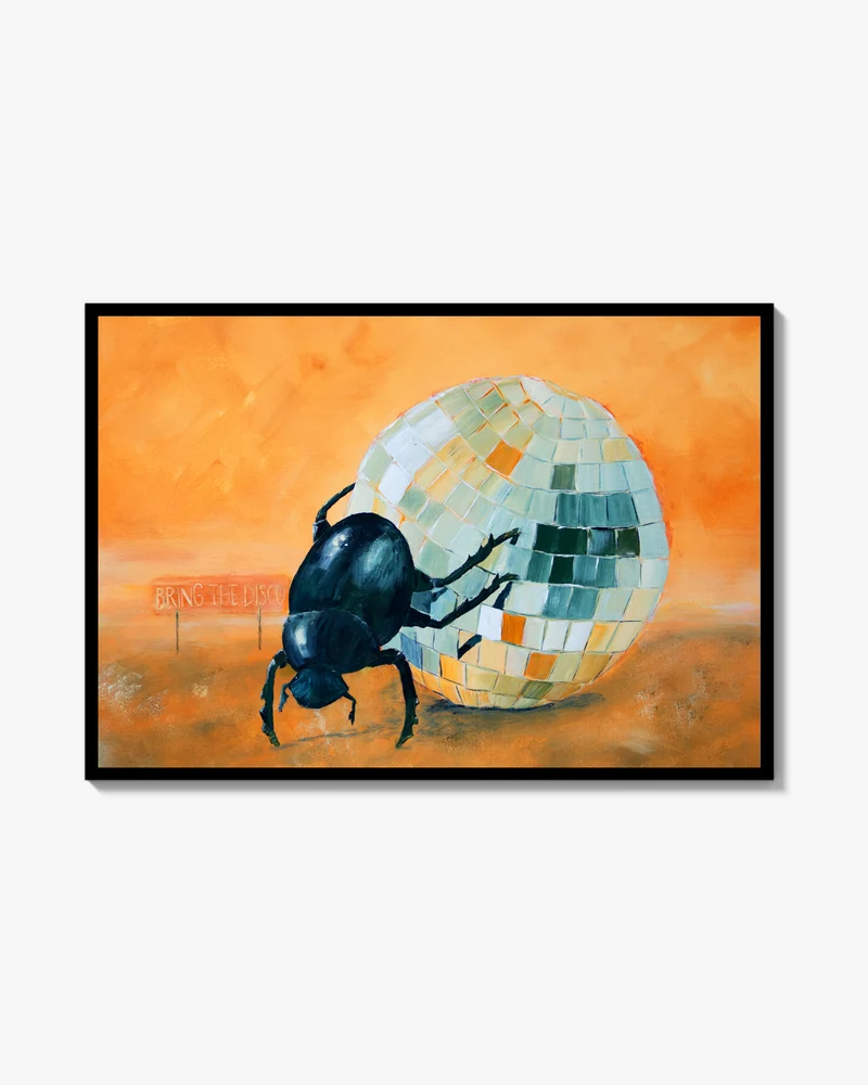 I bring the disco - Art Print