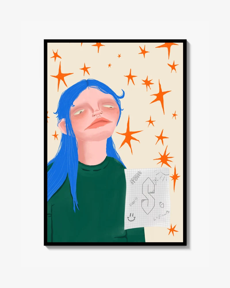 MATH TEST Poster