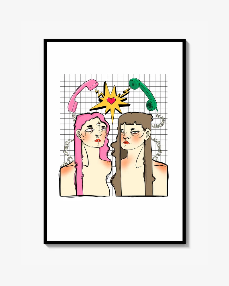 CALL ME Fine Art Print