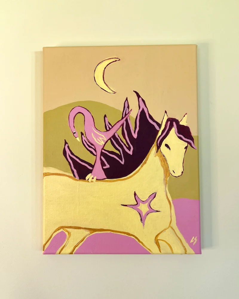 Dream Riders 30x40cm Original Målning