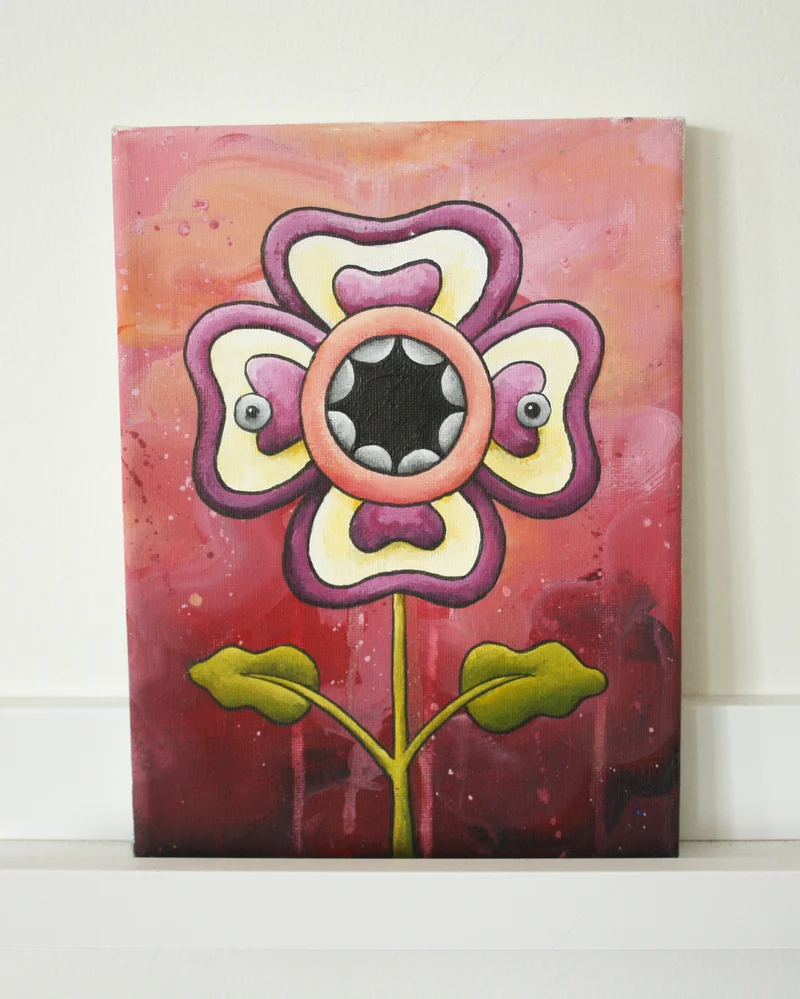 A scream, Original popsurrealism