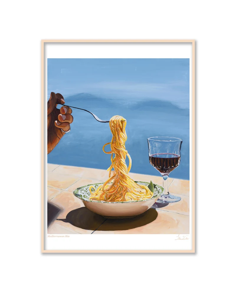 Mediterranean Bite Poster