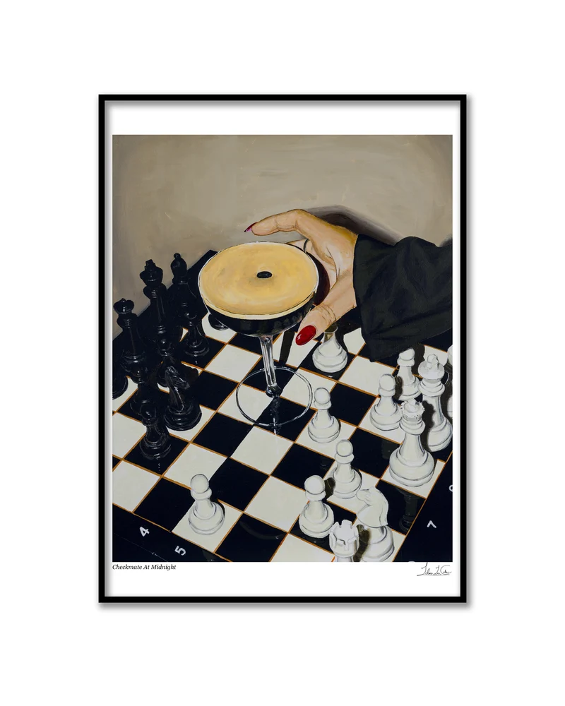 Checkmate At Midnight Poster