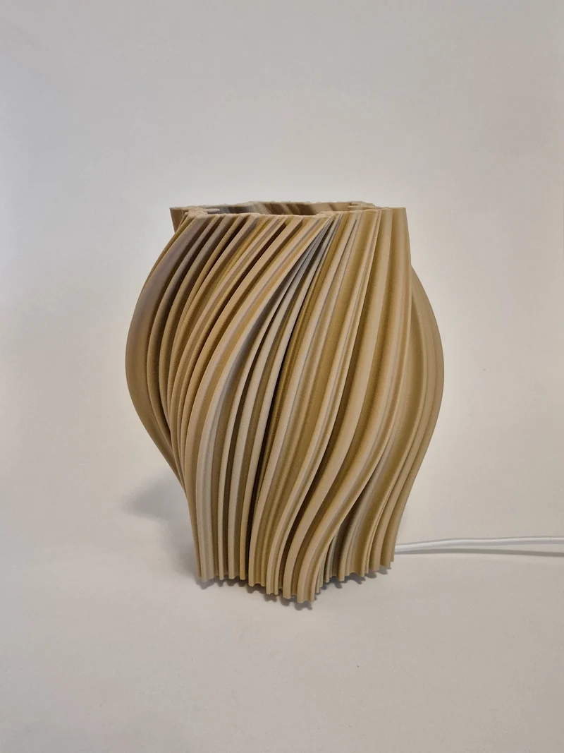 Korall Bordslampa - Cappuccino