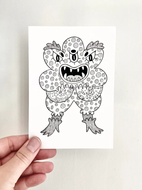 Monster Drawing - Boots