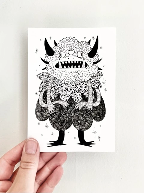 Monster Drawing - Goblin