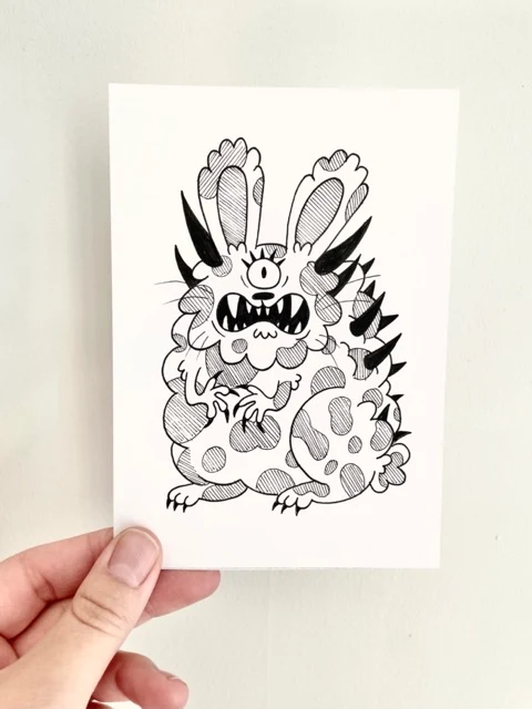 Monster Drawing - Kanin