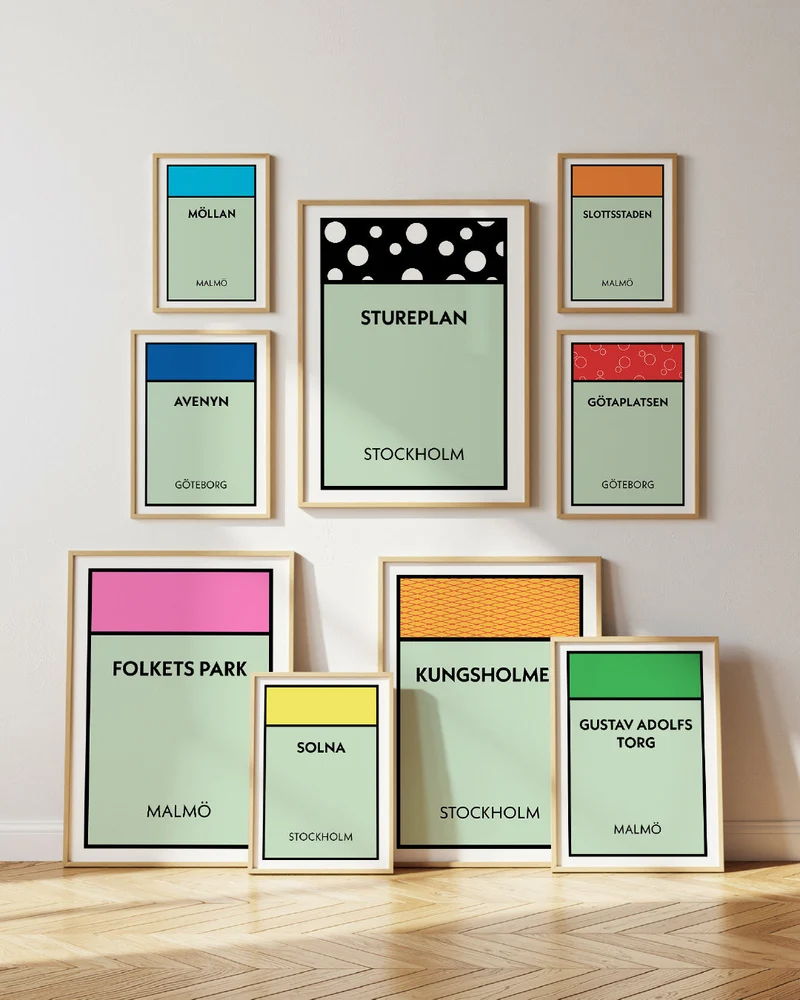 Personlig brädspel Poster