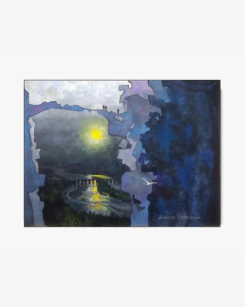 Two Bridges, Original målning