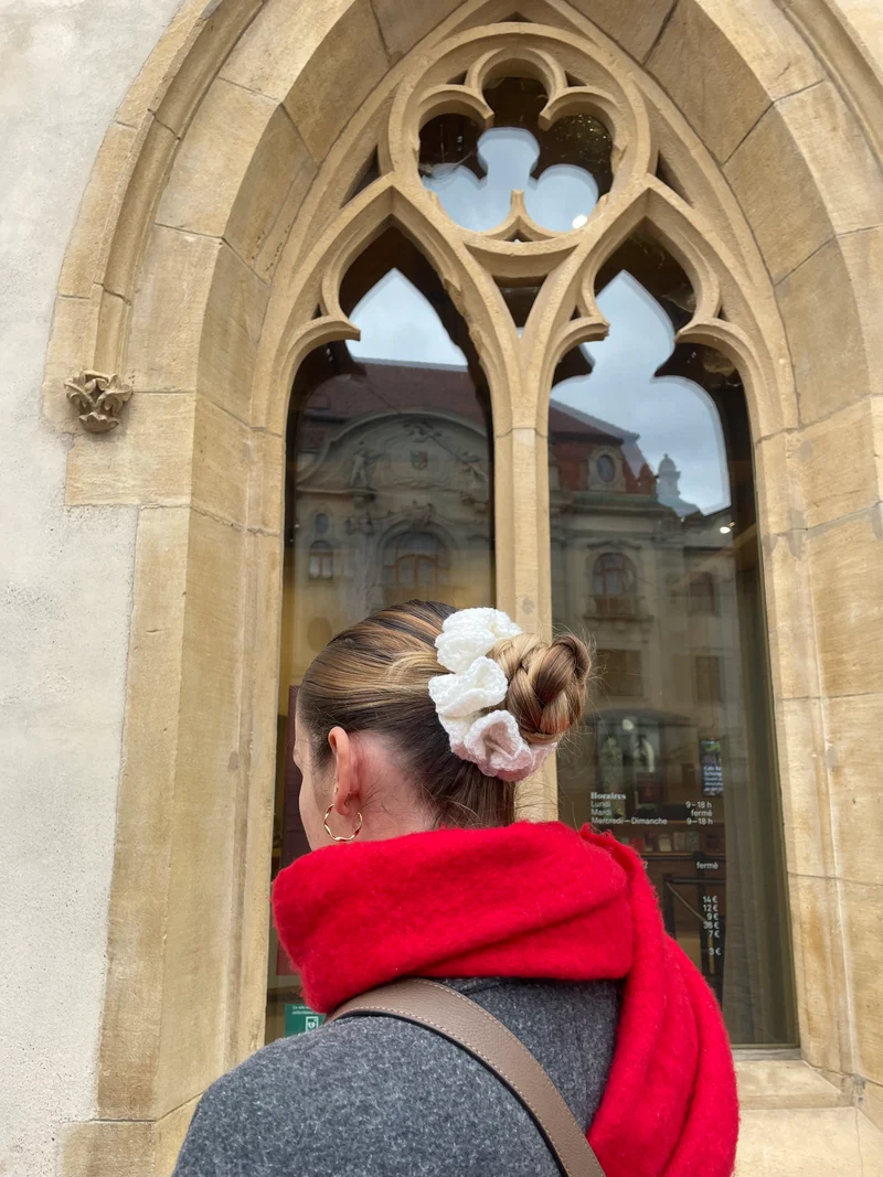 Vit scrunchie
