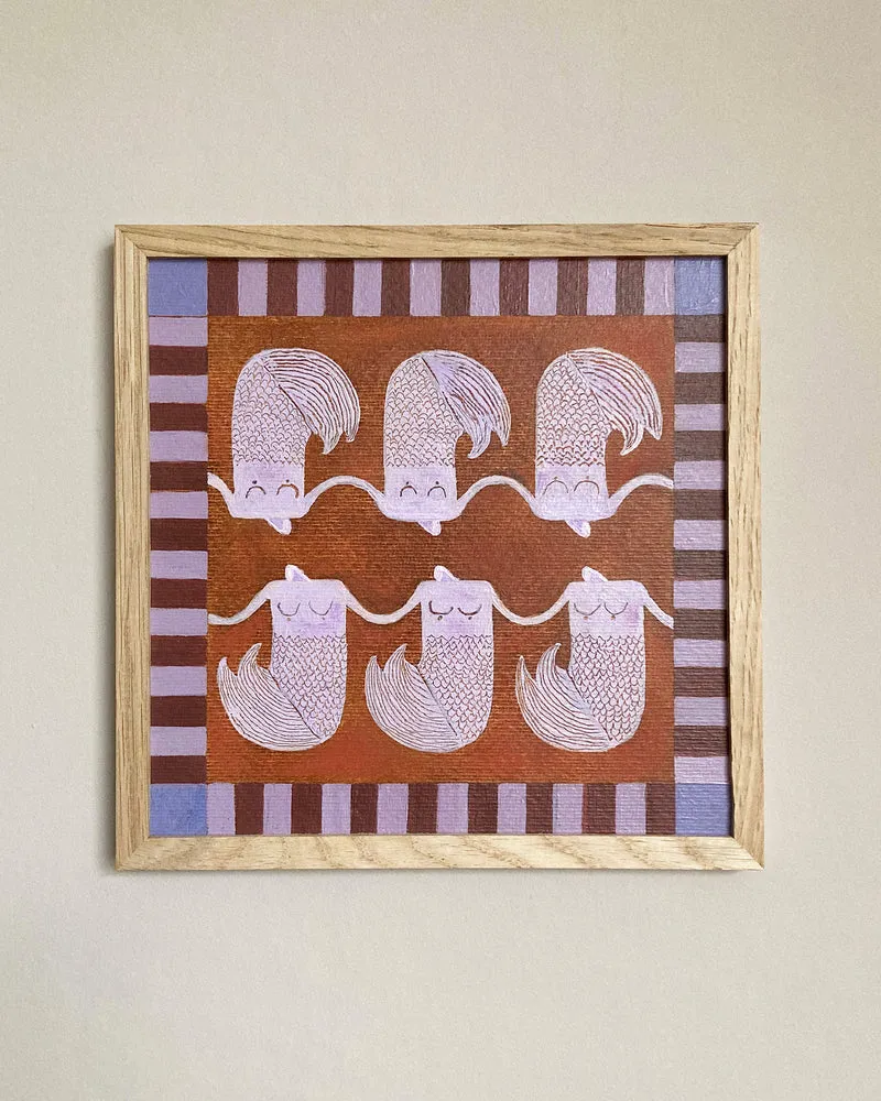 Lavender Love - Original 20x20 cm