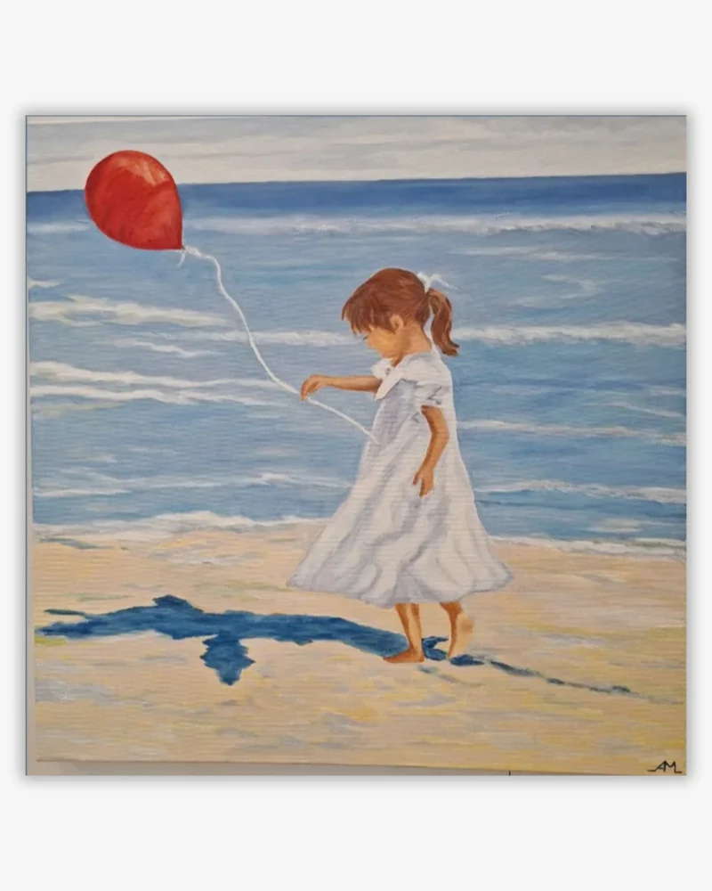 Girl with ballon Original