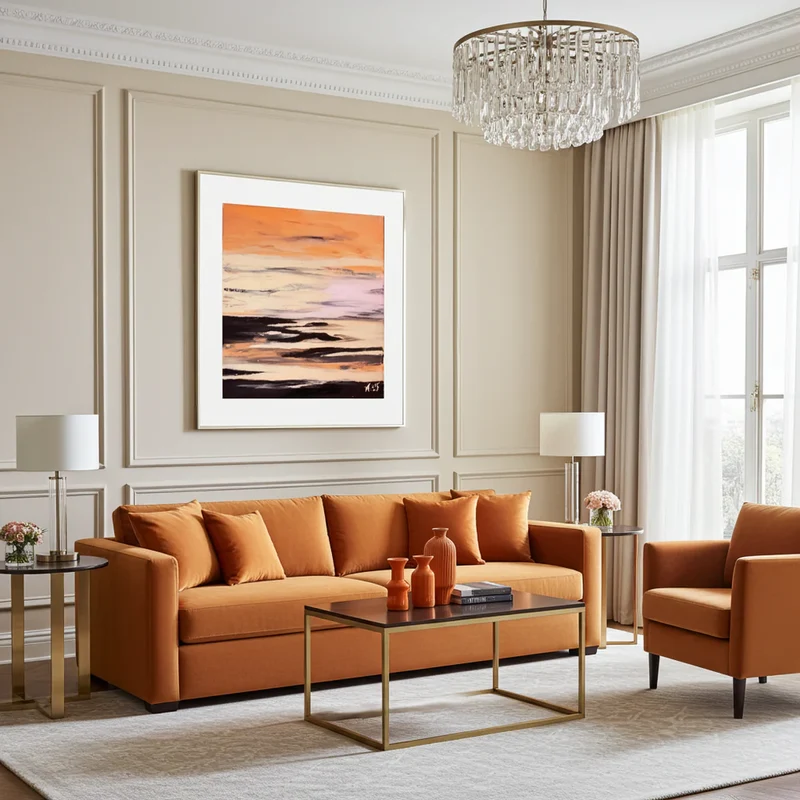 Fine Art Print: Coral Beach Piece 2 – Svensk Havslandskap Konst