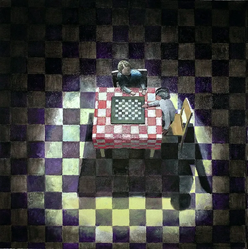 Chess, Original målning