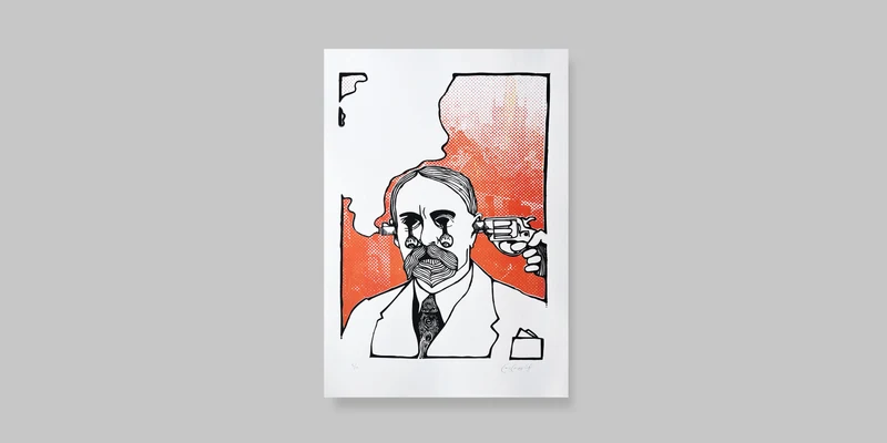Retribution Fine Art Screen Print