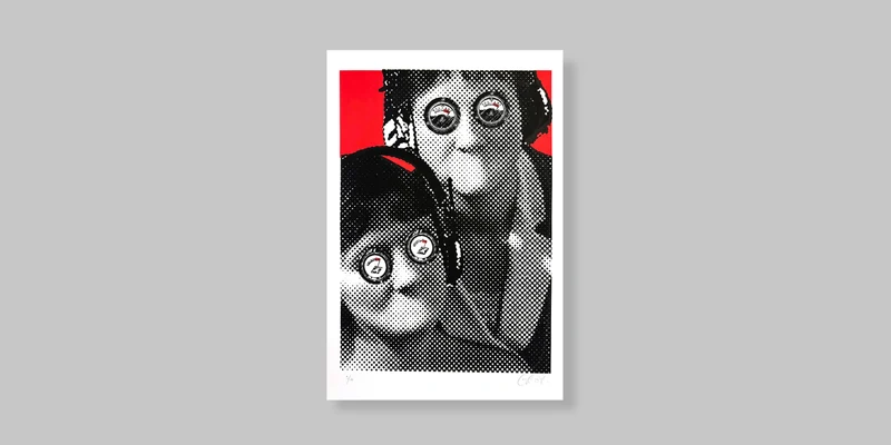 Couple Fine Art Screen Print