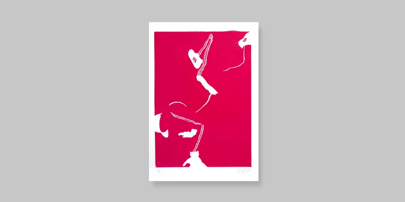 B Boy Fine Art Screen Print