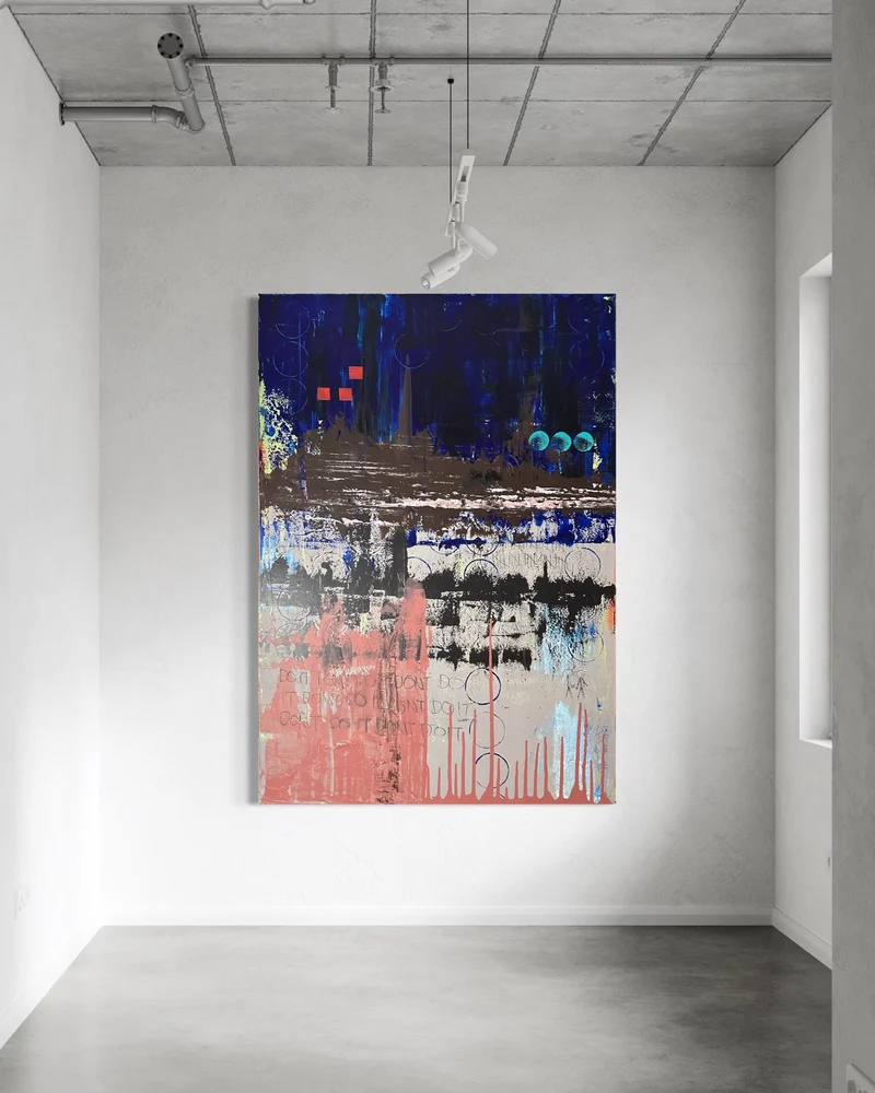 BLUEPRINT REVERIE - Abstrakt - Original