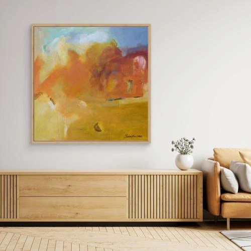 Där ljuset landar - Canvas print