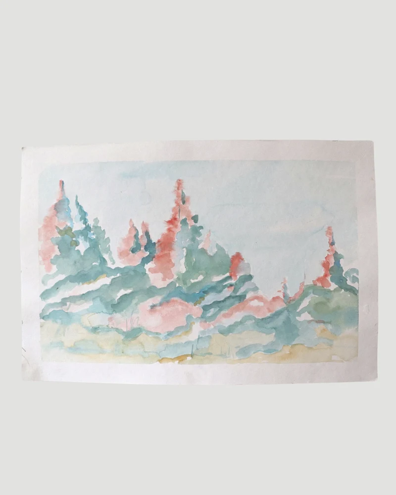 Waves on a land Original